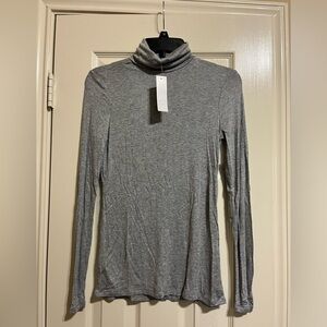 White House Black Market Gray Turtleneck